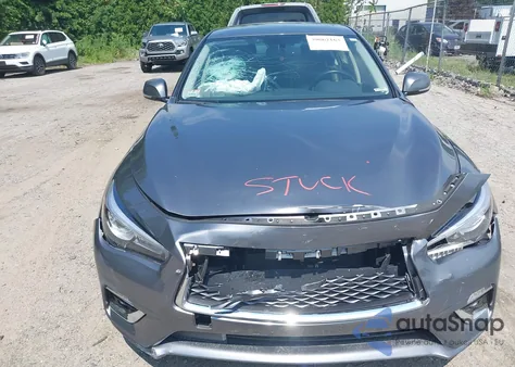 2020 Infiniti Q50 Luxe Awd z USA, uszkodzony, nr VIN JN1EV7AR3LM255173